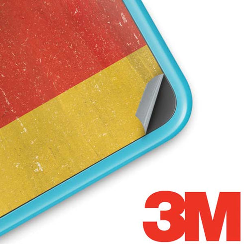 German Flag Distressed Nintendo 2DS XL (2017) Skin